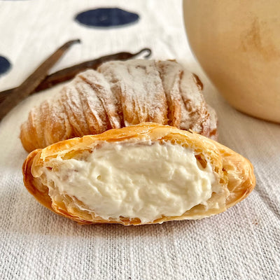 Lobster Tail Pastry - French Vanilla Custard