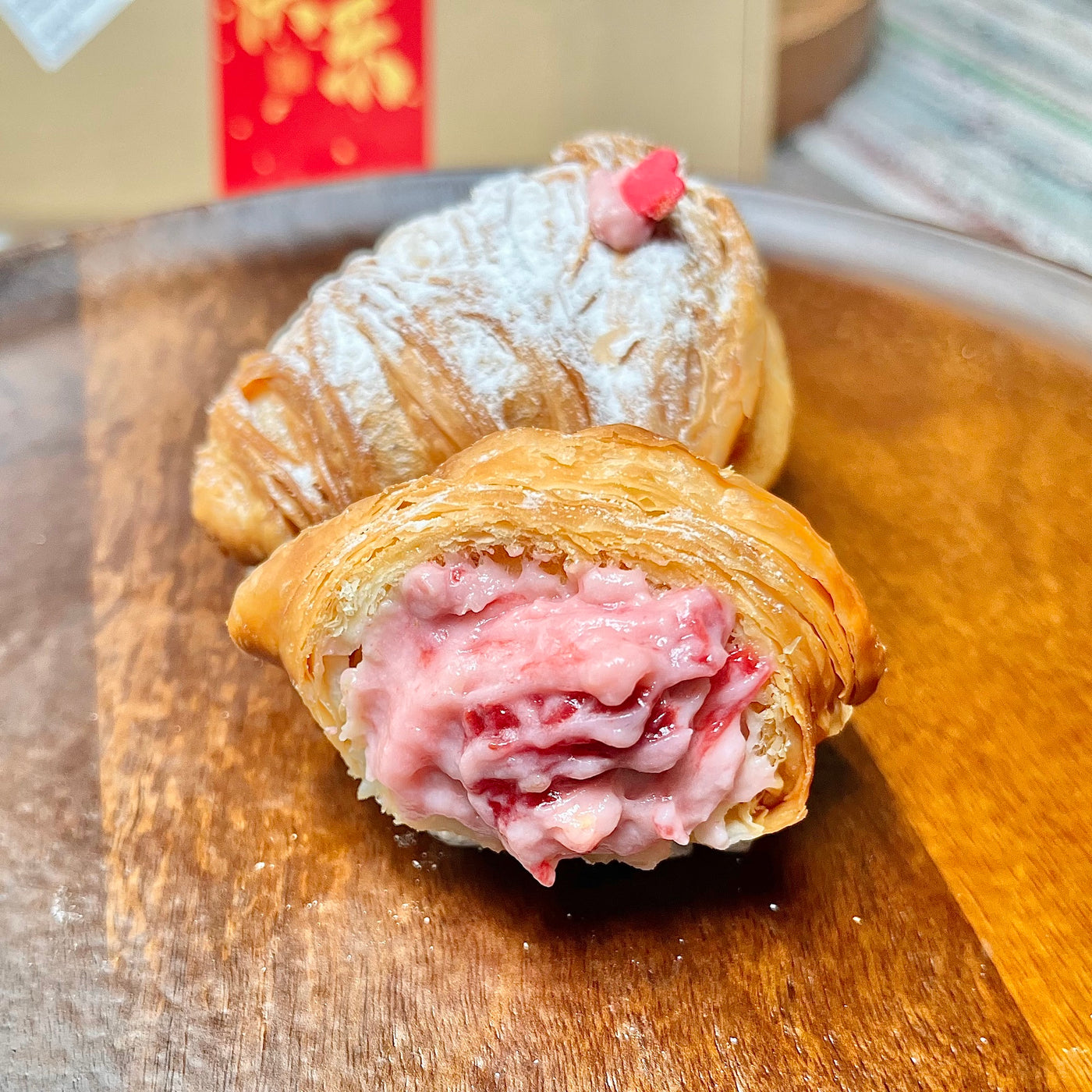 Lobster Tail Pastry - Sweet K Strawberry
