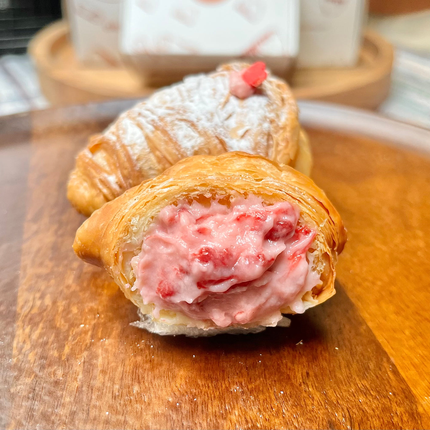 Lobster Tail Pastry - Sweet K Strawberry