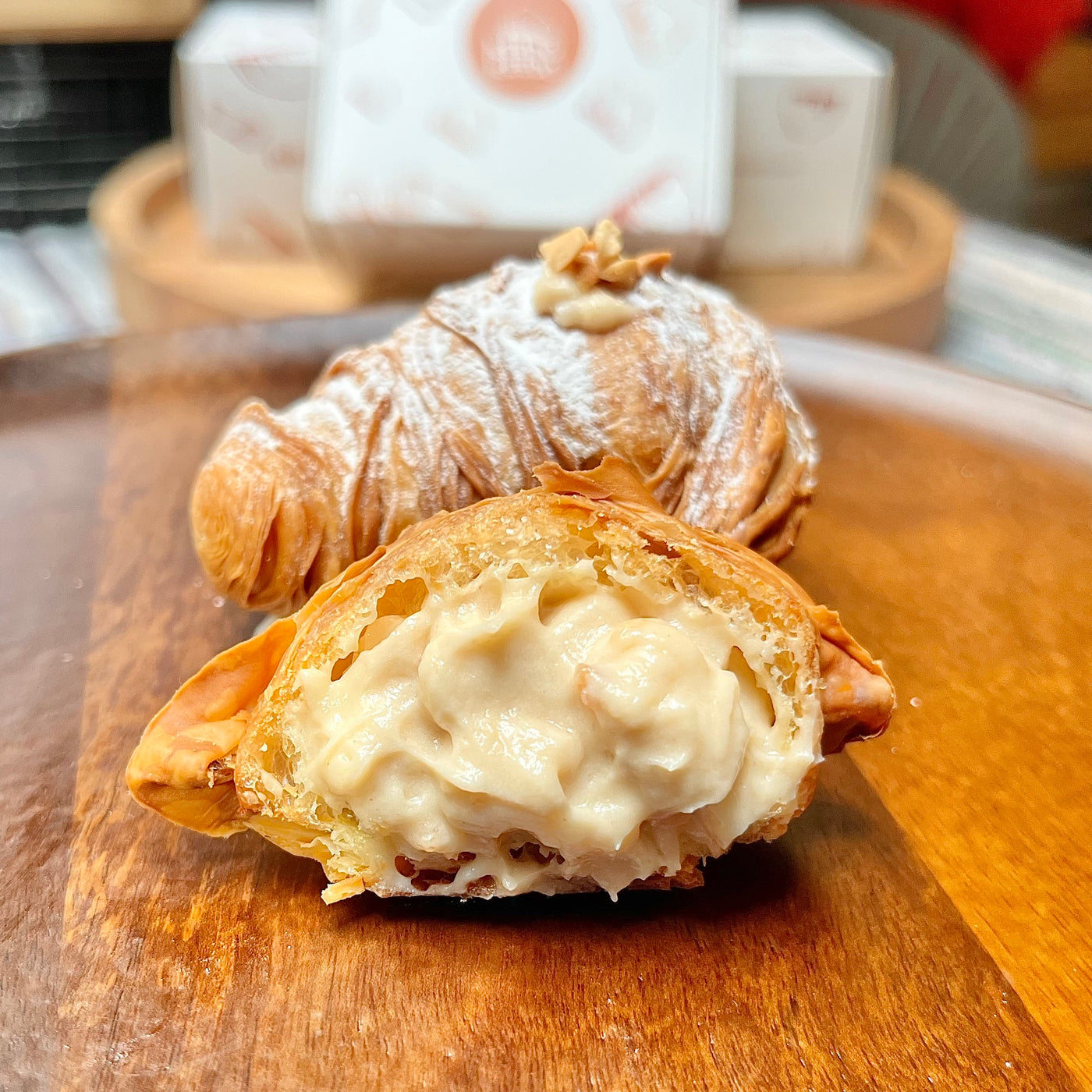 Lobster Tail Pastry - Nutty Peanut Butter